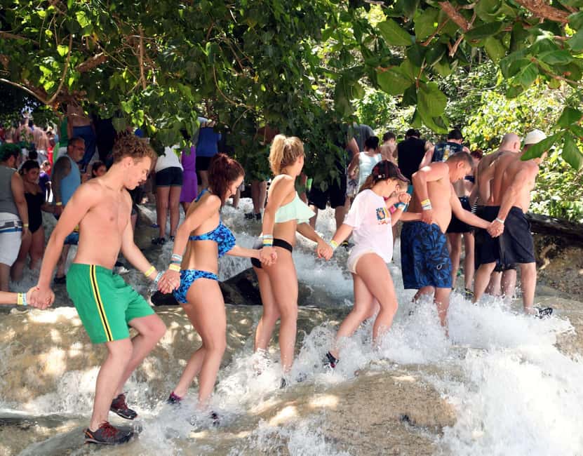 Jamaica: Dunn’s River Falls and Jungle River Tubing Tour - From Montego Bay to Ocho Rios by road