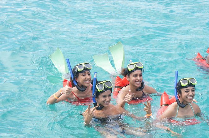 Jamaica Dunn's River Falls Party Cruise with Snorkeling - Transportation, group size, and timing