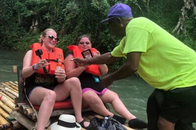 Jamaica Martha Brae Bamboo Rafting with Bus Transportation