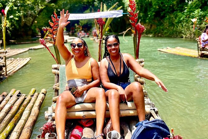 Jamaica's Ocean Horseback Bamboo Raft Adventure and Transport - Trading the saddle for a bamboo raft