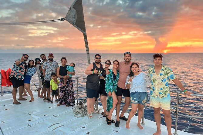 Jamwest Beach Negril Family Catamaran Cruise Pick up from Lucea - Snorkeling in Negril’s clear water
