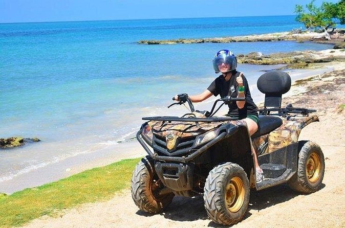 Jamwest Off-Road ATV Adventure & JamCulture Tour Combo in Negril - Rainforest paths and grassland riding