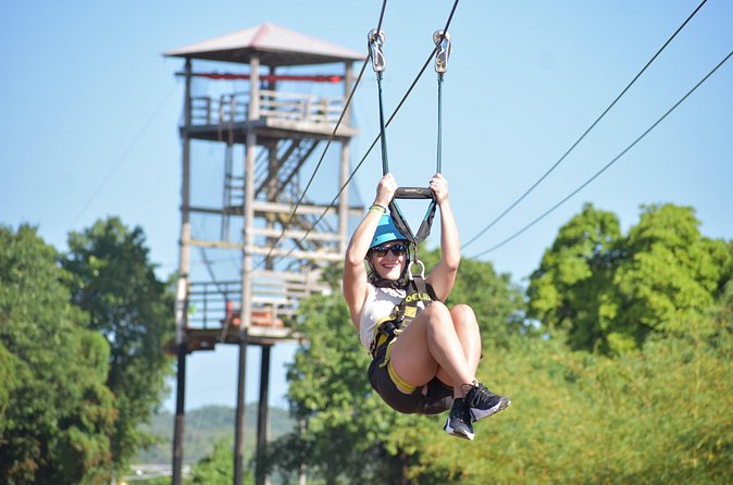 Jamwest Reggae Zipline Tour from Negril - The rappel and safari-jeep return