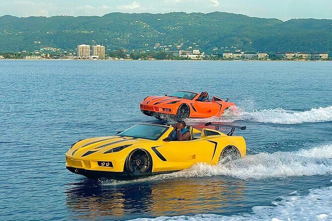 Jet Car Experience in Montego Bay - A Sports Car That Trades Asphalt for Sea