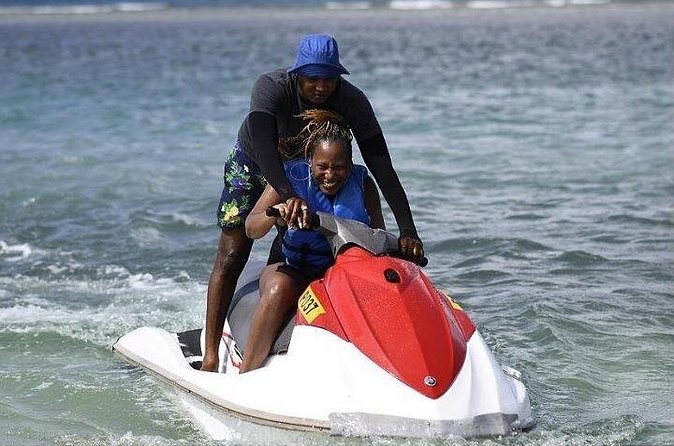 Jet Ski In Montego Bay Fun Activity - Parasailing adds the best views