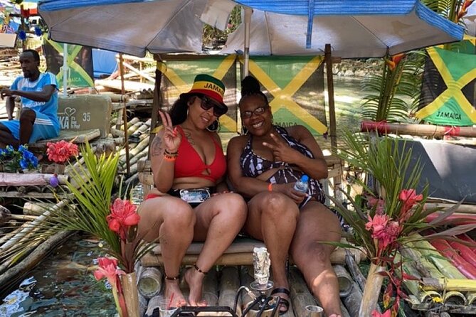Lethe Bamboo Rafting with Limestone Foot Massage from Montego Bay - The limestone foot massage along the river
