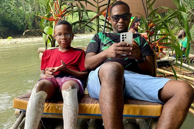 Lethe Bamboo River Rafting Tour - Jamaica's Vibest River - Limestone foot massage, or jungle socks