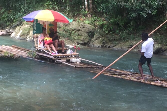 Lethe River Bamboo Rafting with Limestone Massage - Private transportation from Montego Bay