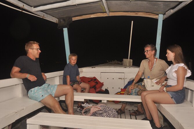 Luminous Lagoon Night Tour from Montego Bay - The boat ride across the dark lagoon
