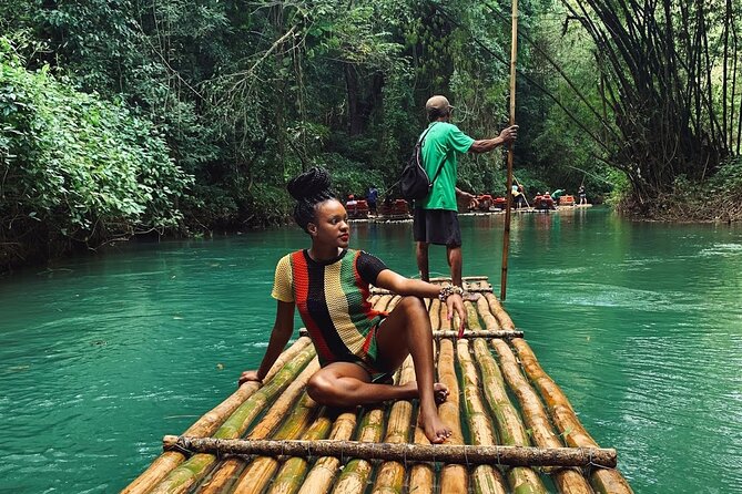 Martha Brae Bamboo Rafting Experience From Montego Bay - The guides add more than steering