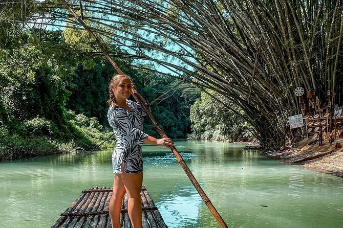 Martha Brae Bamboo Rafting From Montego bay - Boarding at Rafter’s Village