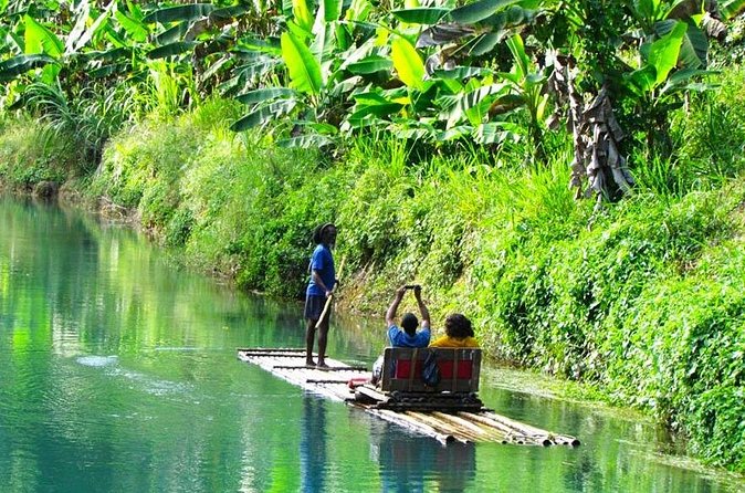 Martha Brae Rafting from Montego Bay with Private Transportation - Making time for a swim