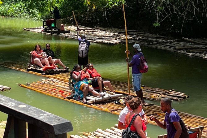 (Martha Brae River) Bamboo Rafting - A slow 90-minute glide on bamboo