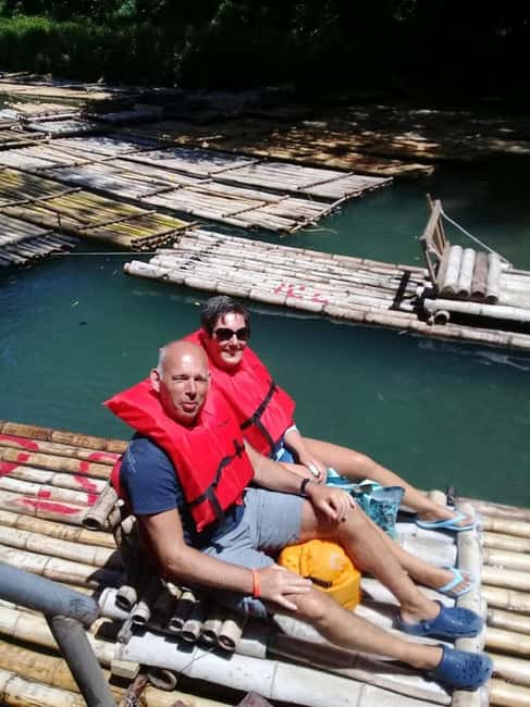 Martha Brae River Rafting Private trip - A guide who adds local detail, with one possible nuisance