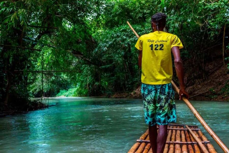 Martha Brea Rafting Ticket 1 - What you see from the bamboo raft