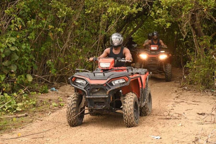 Montego Bay: ATV Ride Experience - Getting comfortable on the quad before the trail