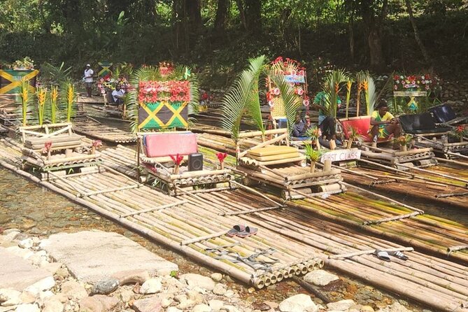 Montego Bay Bamboo Rafting & limestone Massage Private Transfer. - What the private vehicle adds