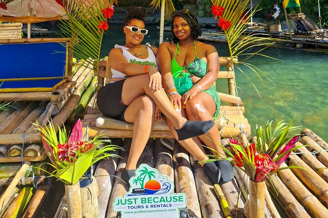 Montego Bay: Bamboo Rafting with Limestone Massage & Shopping - Swimming, music, and the question of ride length