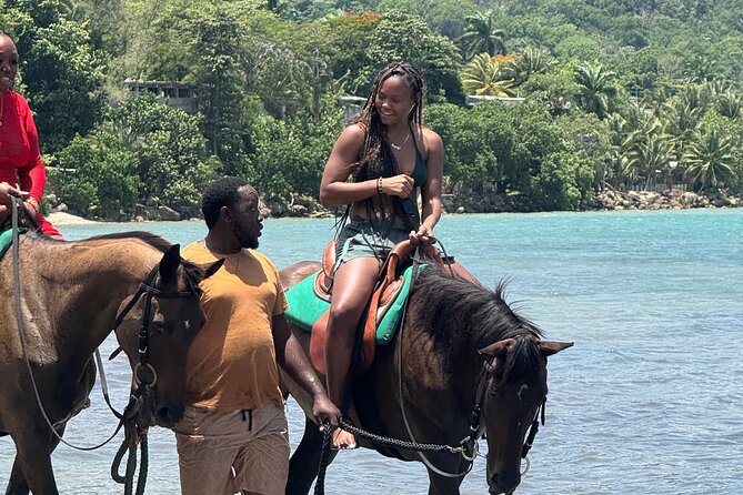Montego Bay Beach Horseback Riding Tour - Riding from Noble House to the Jamaican beach