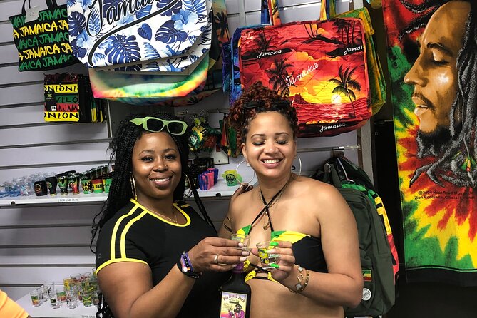 Montego Bay City Highlights Tour and Shopping with Bamboo Rafting - Pausing for views of Montego Bay and the sea