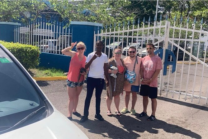 Montego Bay Jamaica Airport Transfer to Montego Bay and Falmouth - Water, WiFi, and Red Stripe in the vehicle