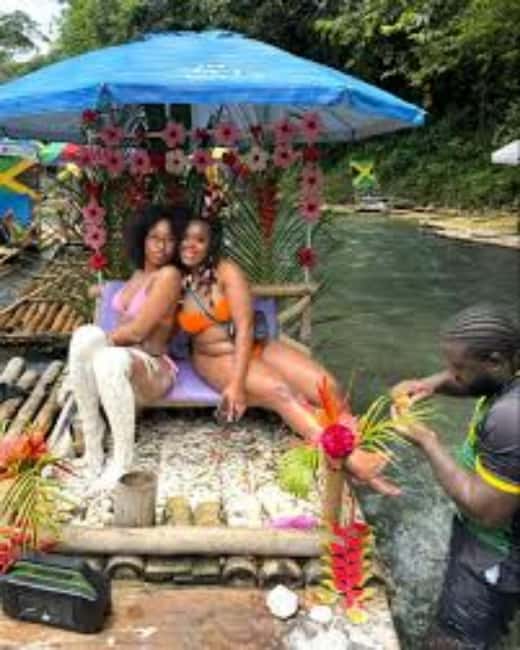 Montego Bay, Jamaica: Bamboo Rafting with Foot Massage - Music, drinks, photos, and optional hookah