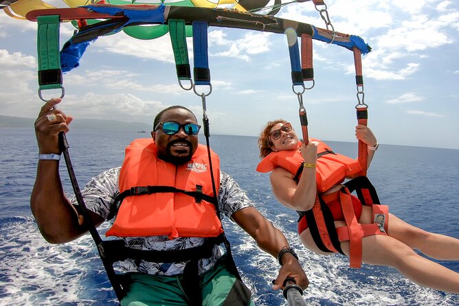 Montego Bay: Jet Car, Jet Ski and Parasailing - The parasail flight over Montego Bay