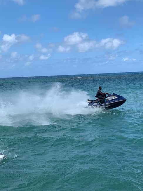 Montego Bay: Jet Ski & Beach with Private Transport - A quick ride with a clear Montego Bay setting