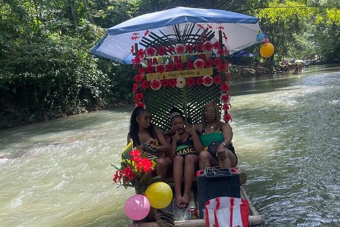 Montego Bay Jetski and Bamboo River Rafting Private Tour - Tropical Bliss Beach and the Caribbean ride