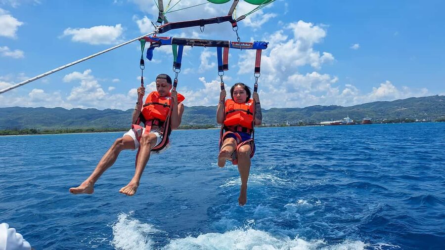 Montego Bay: Parasailing and Jet Ski Combo with Pickup - The St. James Parish schedule needs a quick check
