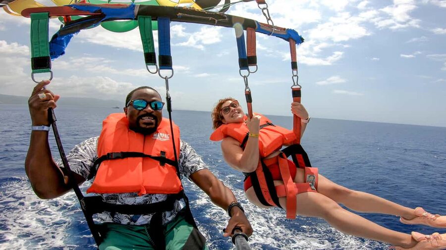 Montego Bay: Parasailing and Jet Ski Combo with Pickup - Pickup from Montego Bay keeps the day simple