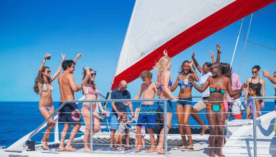 Montego Bay: Reggae Family Catamaran Cruise with Snorkeling - Leaving the Hotel for the Catamaran