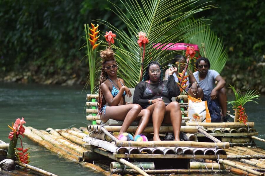 Montego Bay: River Rafting and Limestone Foot Massage - The ride from Montego Bay to Lethe