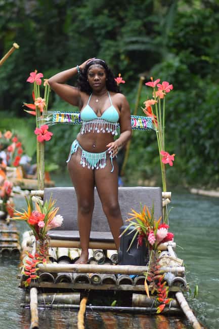 Montego Bay: River Rafting and Limestone Foot Massage - A slow cruise on the Great River