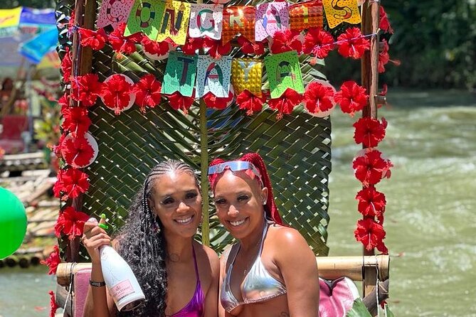 Montego Bay's Guided Bamboo Rafting Tour & Hip-strip Shopping - What the raft ride feels like