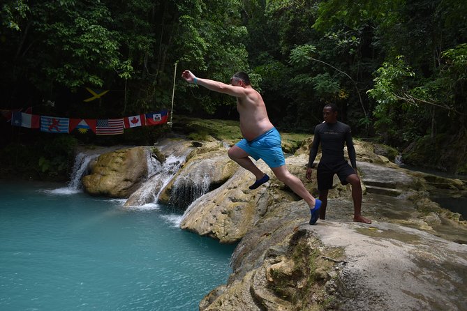 Montego Bay Shore Excursion: Blue Hole & Secret Falls Tour plus Shopping - Ocho Rios shopping after the waterfalls