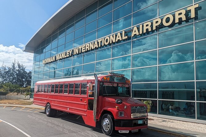 Montego Bay to Kingston PickUp & Drop-Off Service UP 20 PEOPLE - A Kingston airport pickup with music already playing