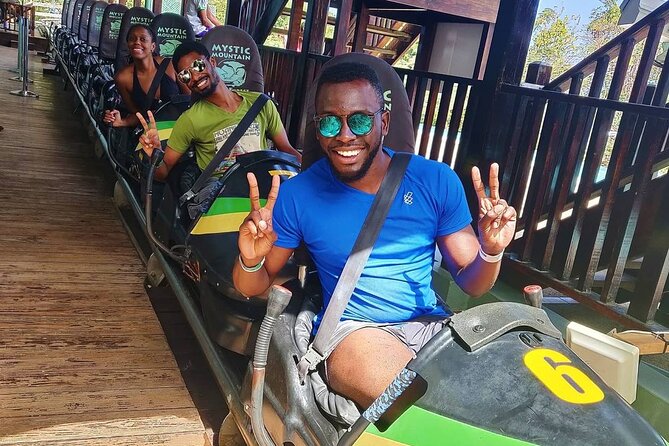 Mystic Mountain Tour from Montego Bay - Zipline action and the Annacy Web