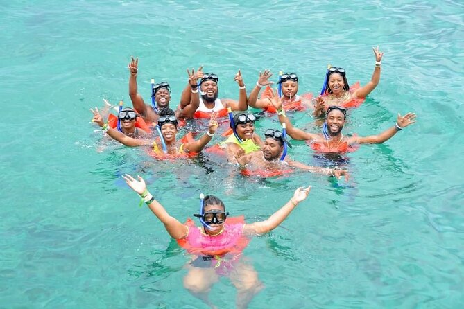 NEGRIL CATAMARAN CRUISE Sunset Ricks Cafe Adults only ALL HOTELS - Sandy Cove Reef and the snorkeling stop