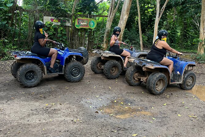 Negril Private Day Tour: ATV Ride, Party Catamaran & Ricks Cafe - Transport, timing, and what the private format means