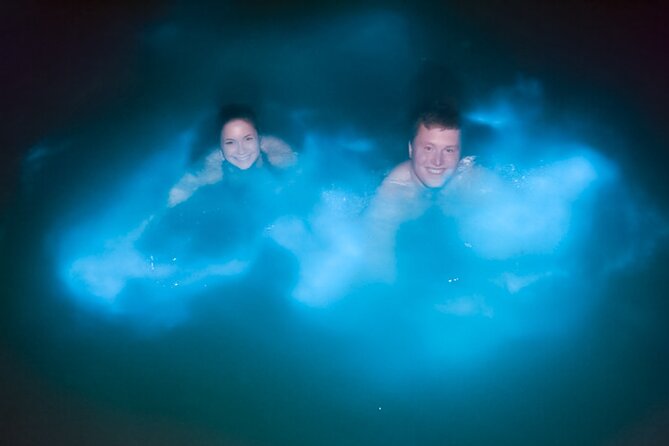 Night Tour-Luminating Blue Lagoon Waters - How this compares with a longer evening plan