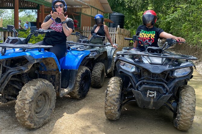 No driver’s license required Atv ride with transportation. - Booking timing and cancellation advice
