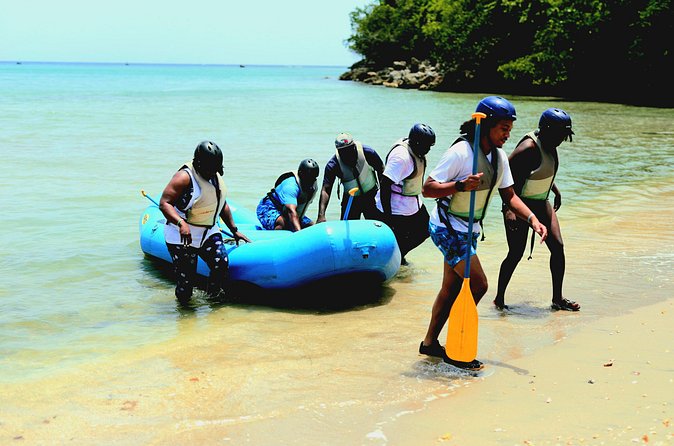 Ocho Rios Shore Excursion: River Rafting and Beach Adventure - Guide quality and group size