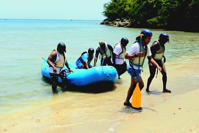 Ocho Rios Shore Excursion: River Rafting and Beach Adventure - Walking toward Bengal Falls