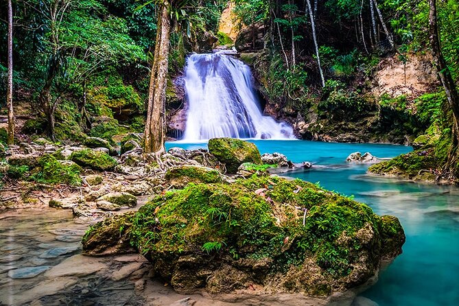 Ocho Rios Water Action Package (Blue Hole, Tubing & Dunns River) - Dunn’s River Falls: start with Jamaica’s signature climb