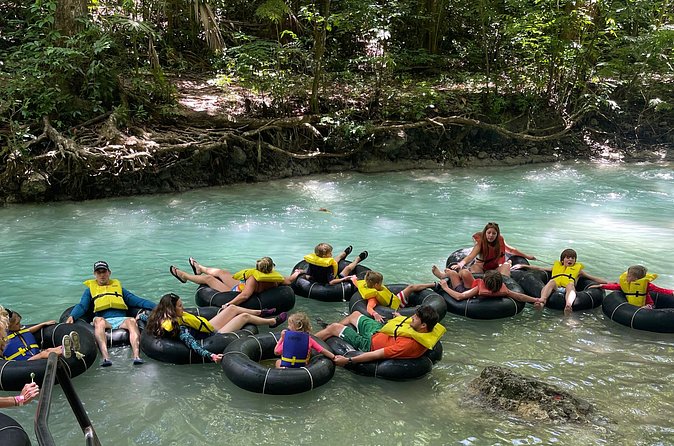 Ocho Rios White river tubing along with beach and lunch stop - A Jamaican beach stop with room to slow down