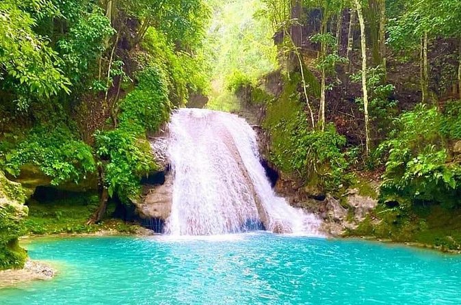 Original Blue Hole St. Ann Ocho Rios Jamaica Admission Fee Ticket - Rock Jump and the natural Bubble Bath