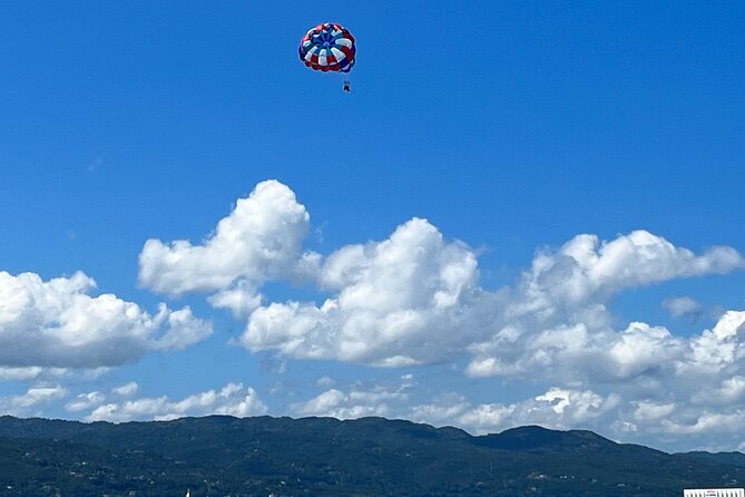 Parasailing above Turquoise Ocean Waters in Montego Bay - Who will enjoy this Montego Bay experience