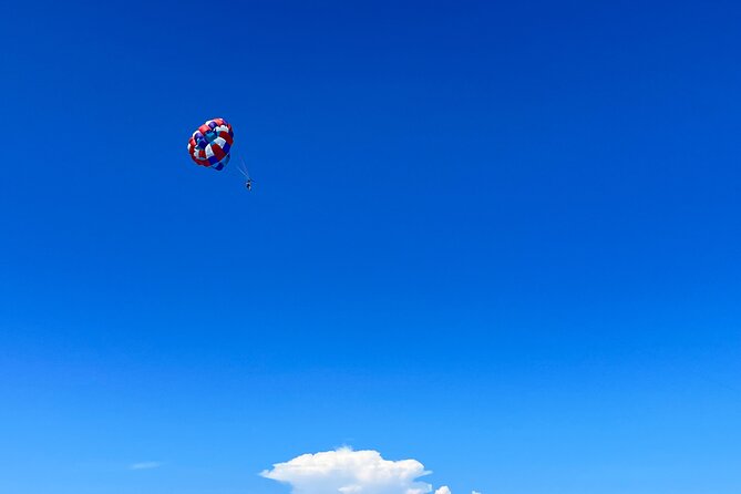 Parasailing above Turquoise Ocean Waters in Montego Bay - What to pack and what to confirm
