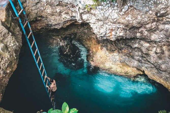 Parasailing, Blue Hole Mineral Spring, Seven Mile Beach - Three Jamaican thrills packed into one half-day